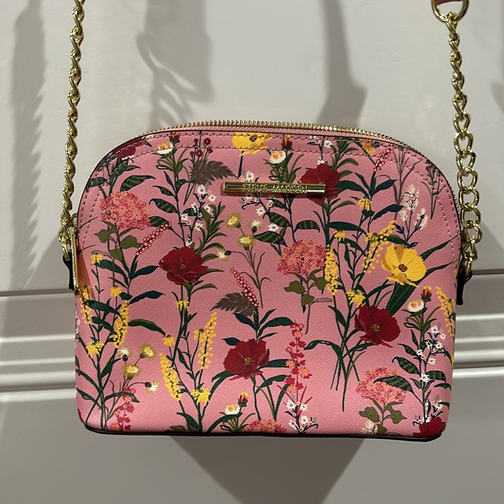 Proceeds go to Charity! Steve Madden Floral Handbag - Picture 4 of 6